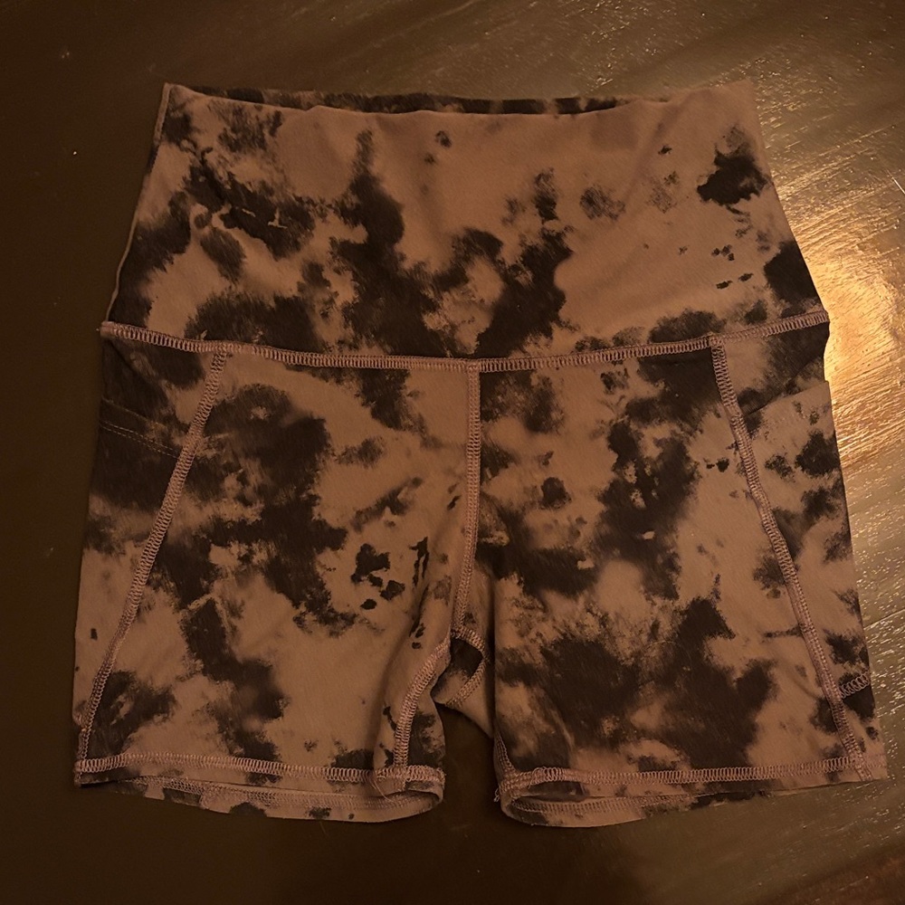 Evolution and Creation Earthy Tie-Dye Bike Shorts